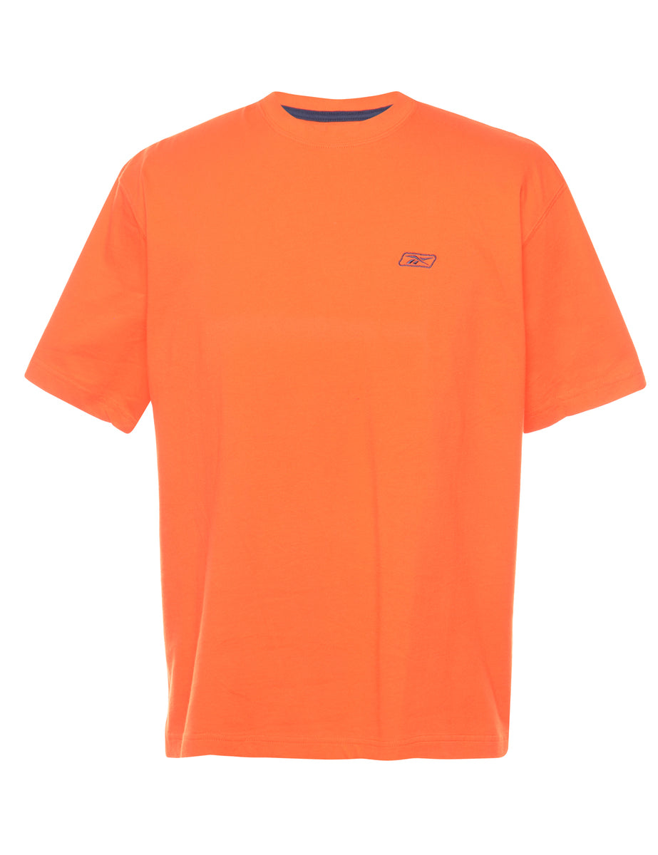Reebok classic t shirts orange deals