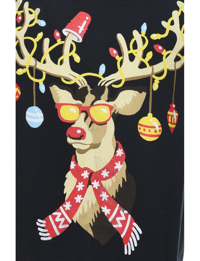 Reindeer Christmas Sweatshirt - S