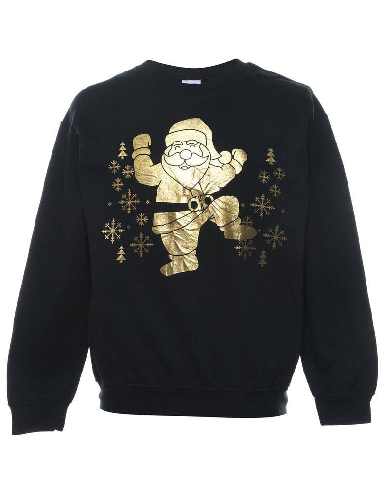 Santa Claus Christmas Sweatshirt - M