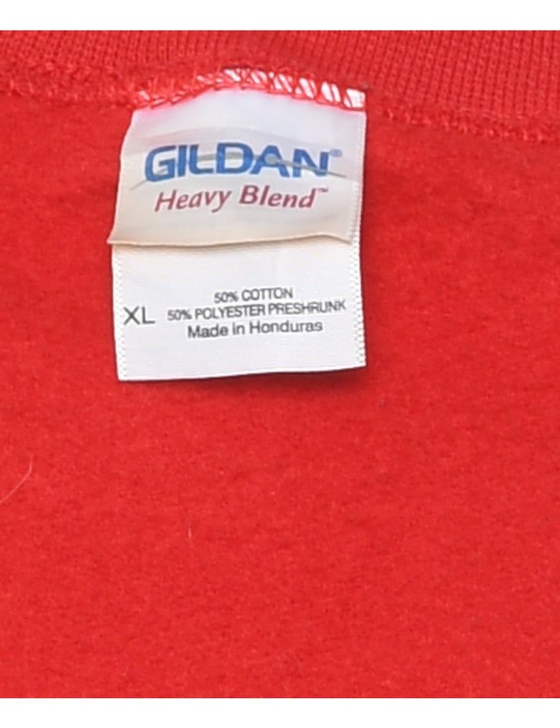 Snowman Christmas Sweatshirt - XL