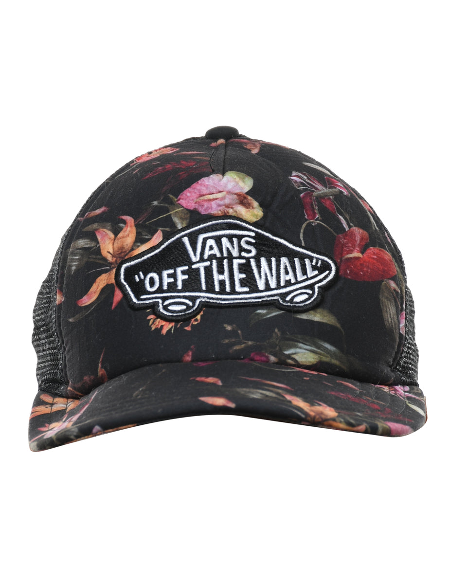 Vans floral best sale trucker hat