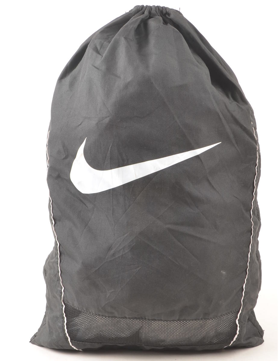 dark grey nike backpack Unisex Nike White & Dark Grey Nike Drawstring Backpack Grey, M