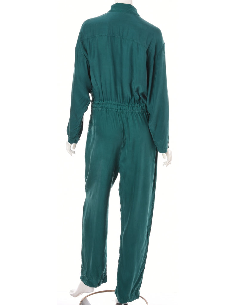 Beyond Retro Label 100% Silk Jumpsuit