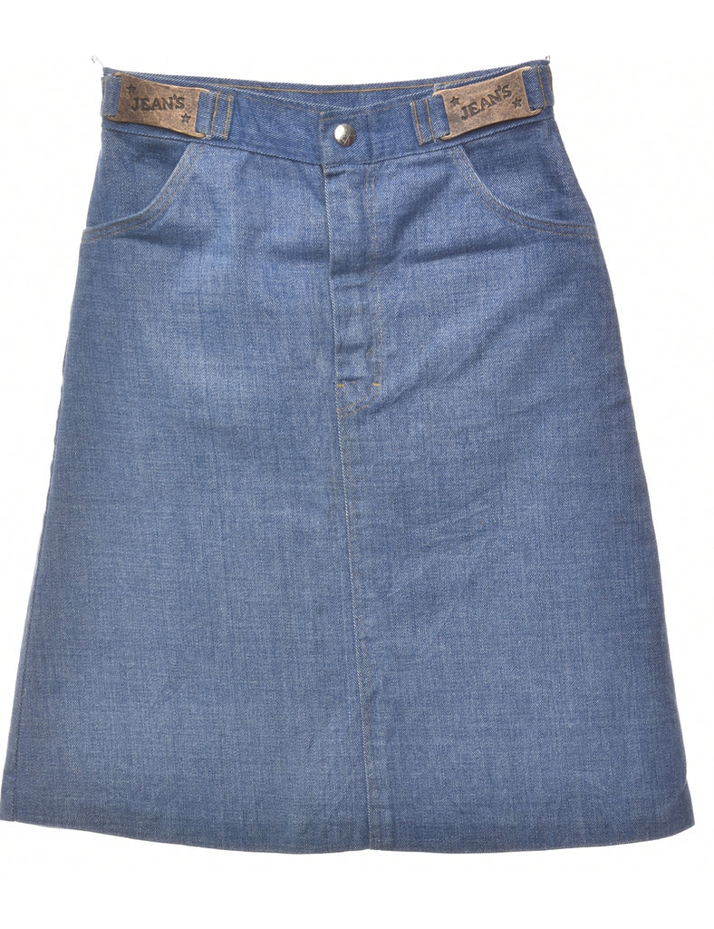 Beyond Retro Label A-Line Denim Skirt