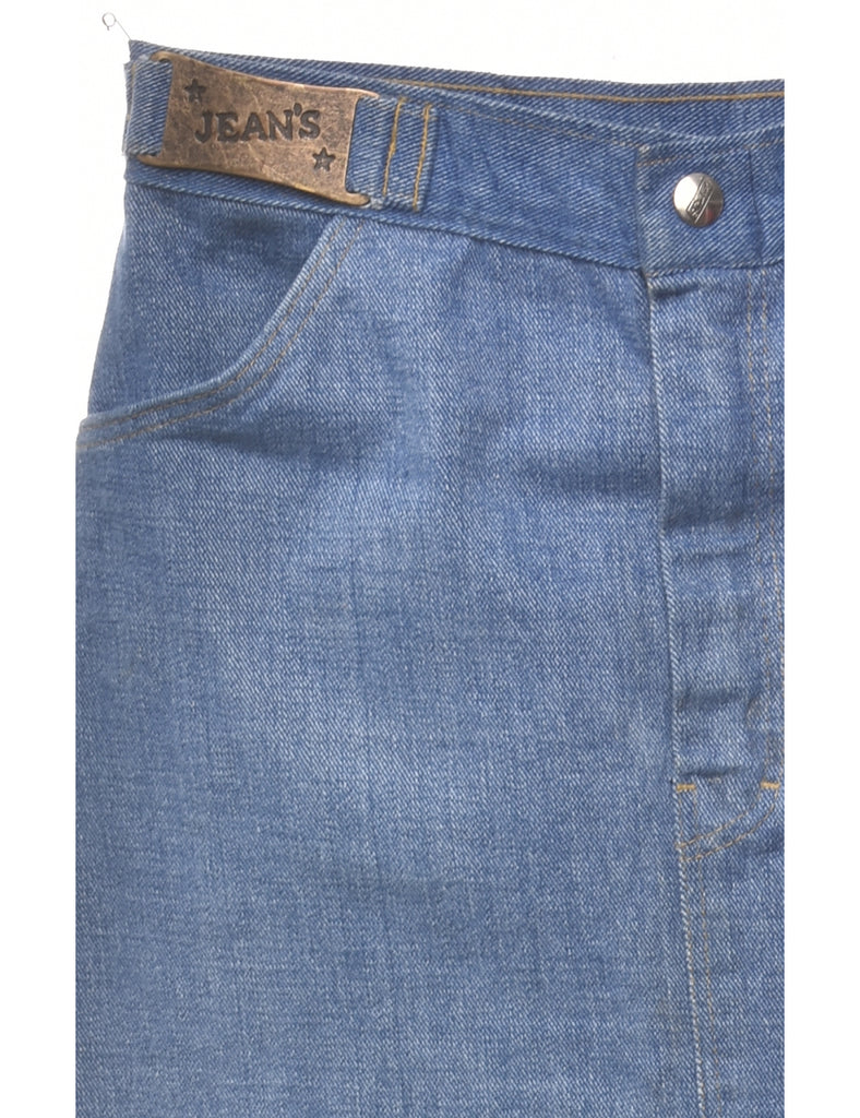 Beyond Retro Label A-Line Denim Skirt