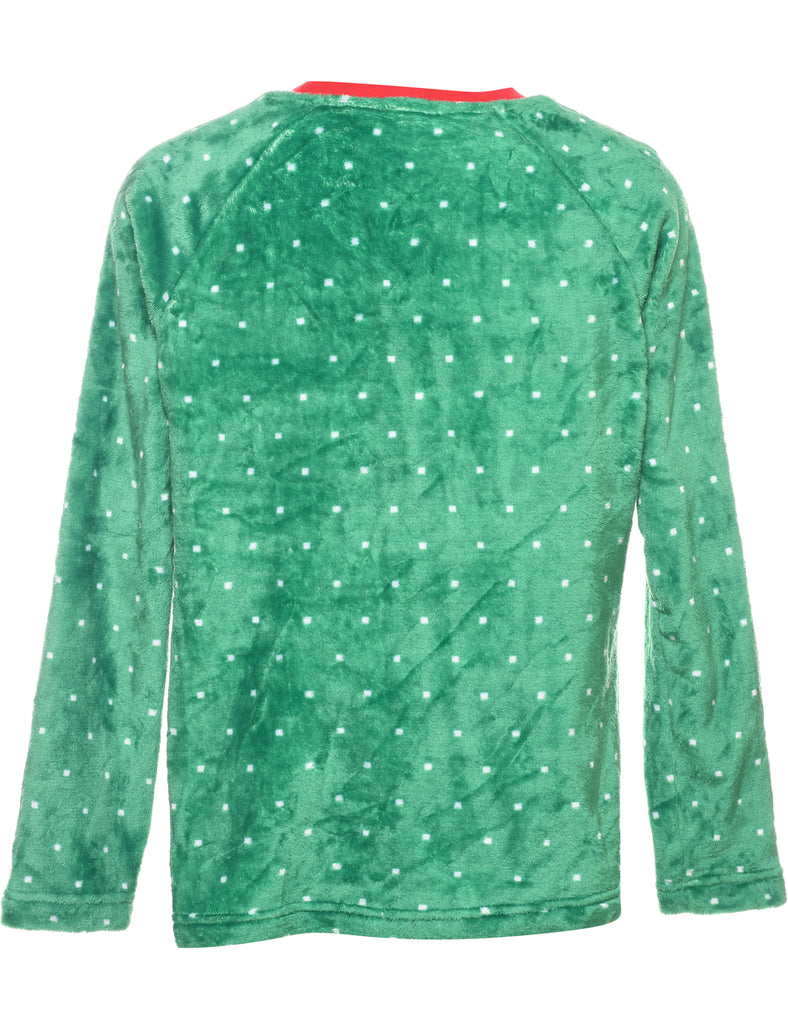 Animal Design Christmas Sweatshirt - M