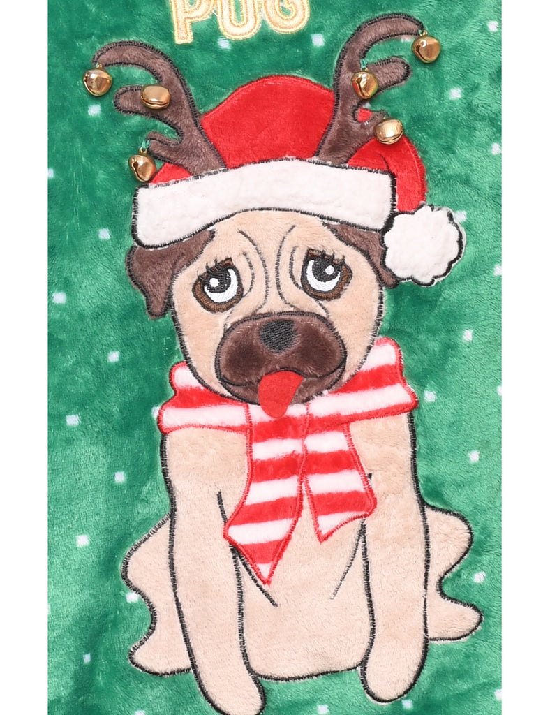 Animal Design Christmas Sweatshirt - M