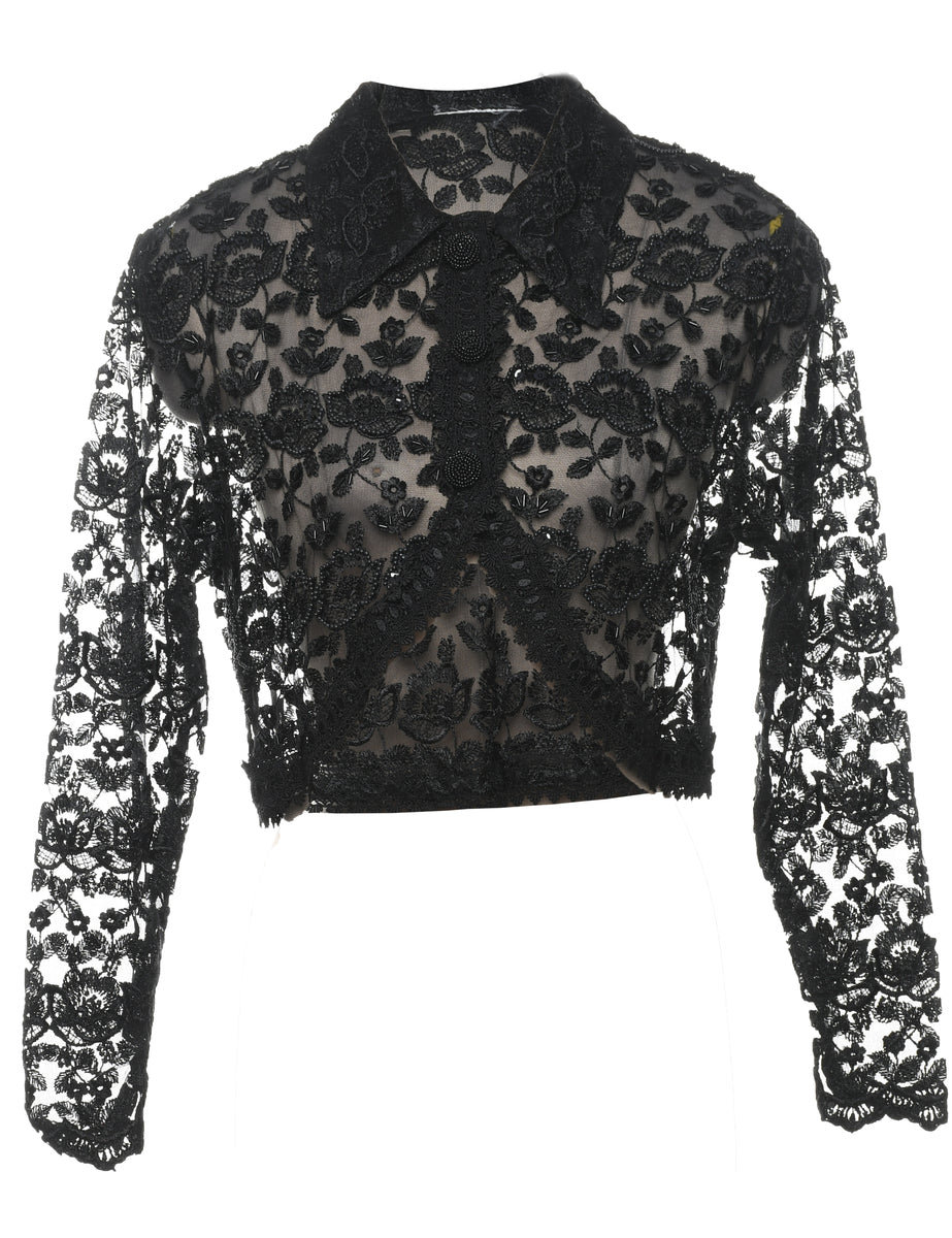 Sheer Black Jacket For Evening Dress Long Sleeve Bolero Sheer Black Bolero Jacket Sheer Bolero Shrug Sheer Black Jacket For Evening Dress Long Sleeve Bolero Sheer Black Bolero Jacket Sheer Bolero Shrug