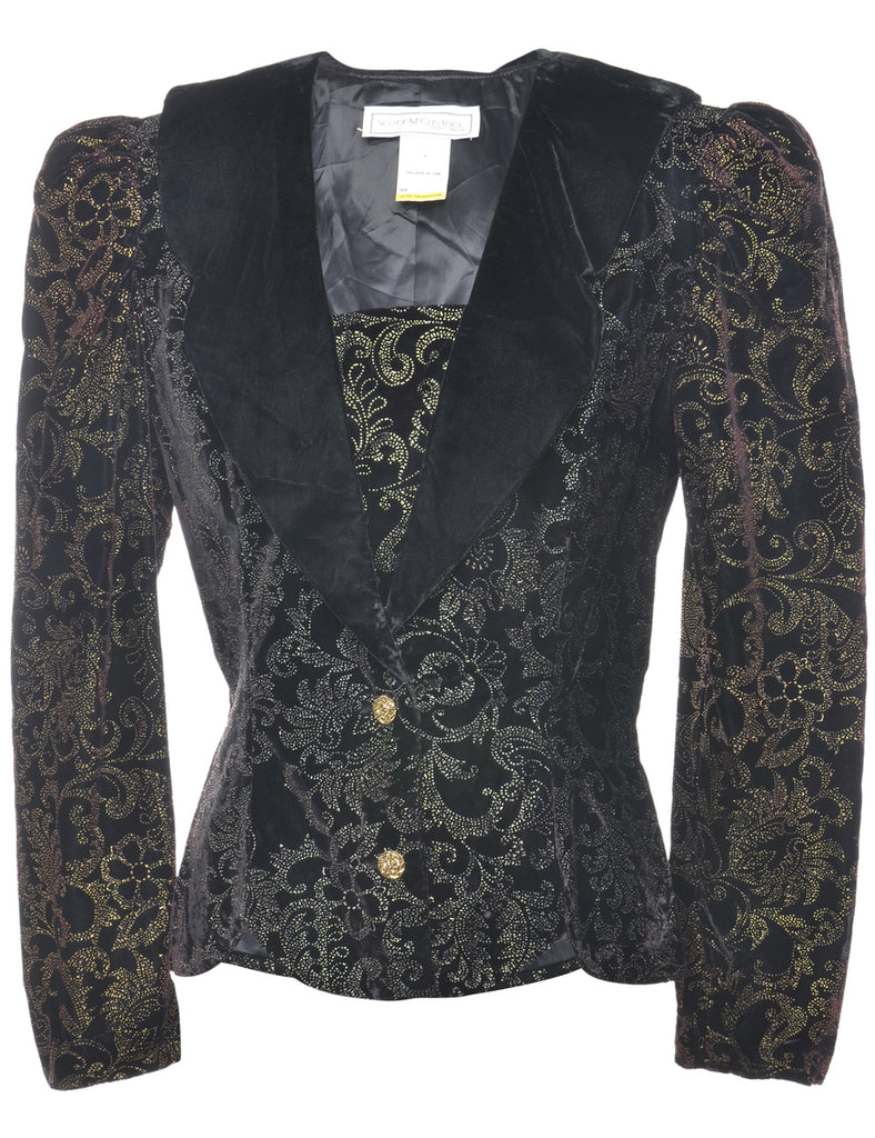 Black Evening Jacket - L