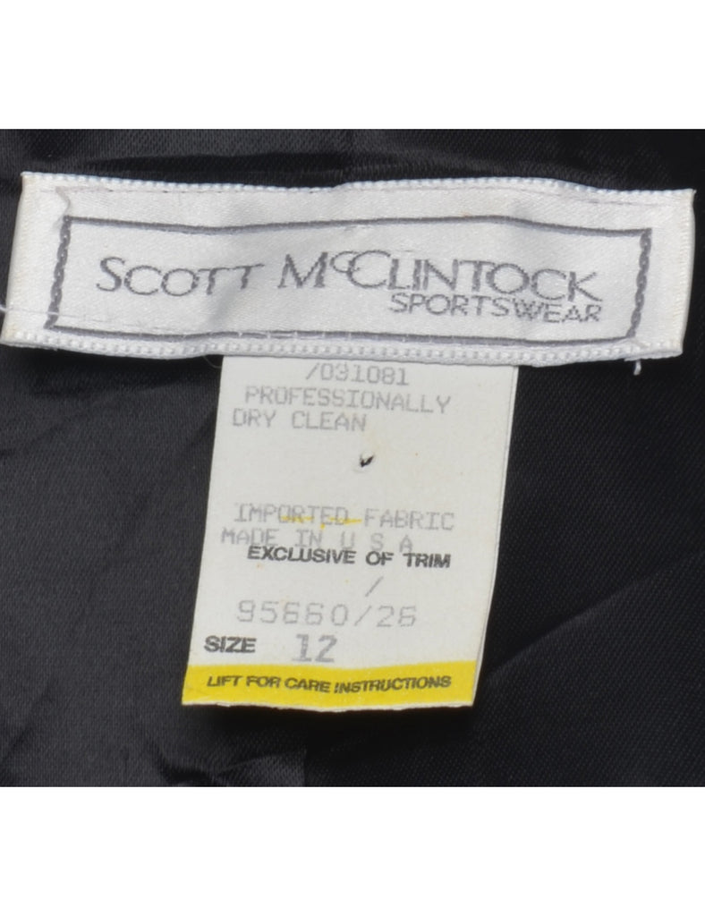 Black Evening Jacket - L