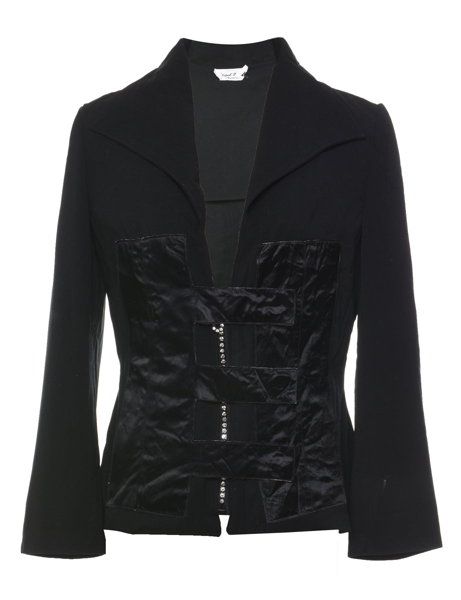 Embellished evening jacket online