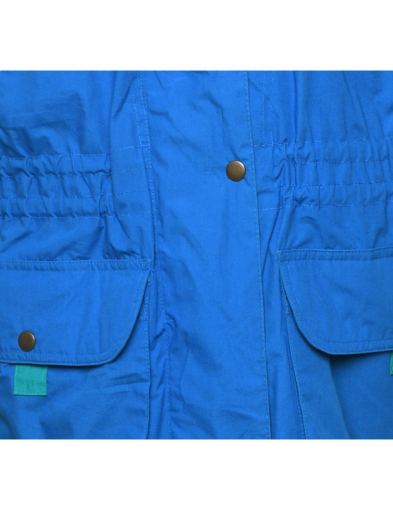 Blue Classic Nylon Jacket - L