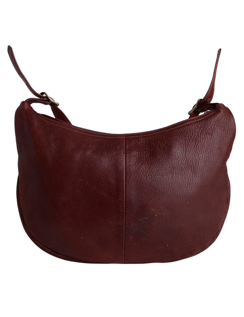 Beyond Retro Label Brown Shoulder Bag