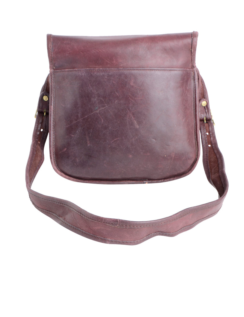 Beyond Retro Label Brown Shoulder Bag