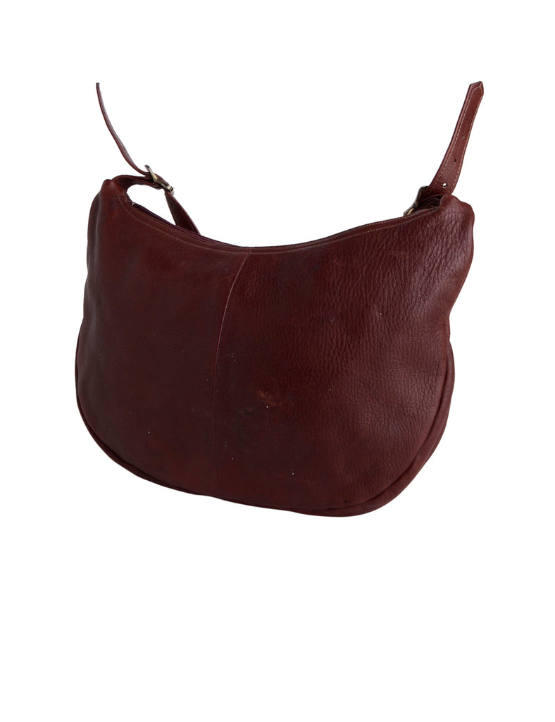 Beyond Retro Label Brown Shoulder Bag