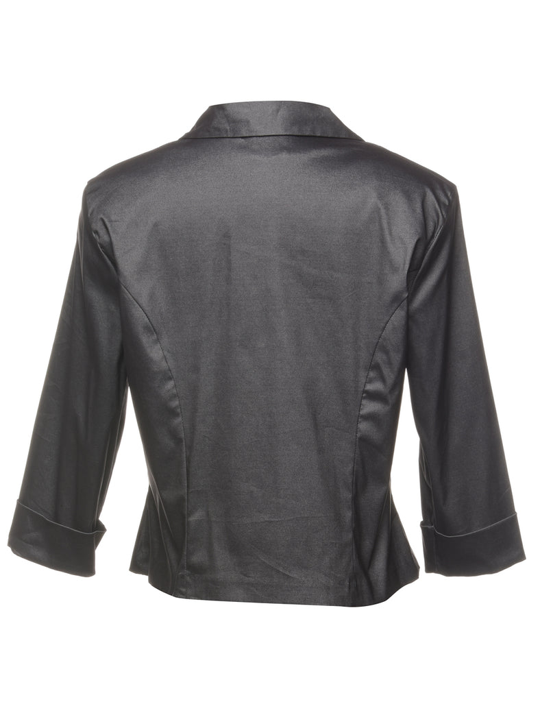 Button Front Jacket - M