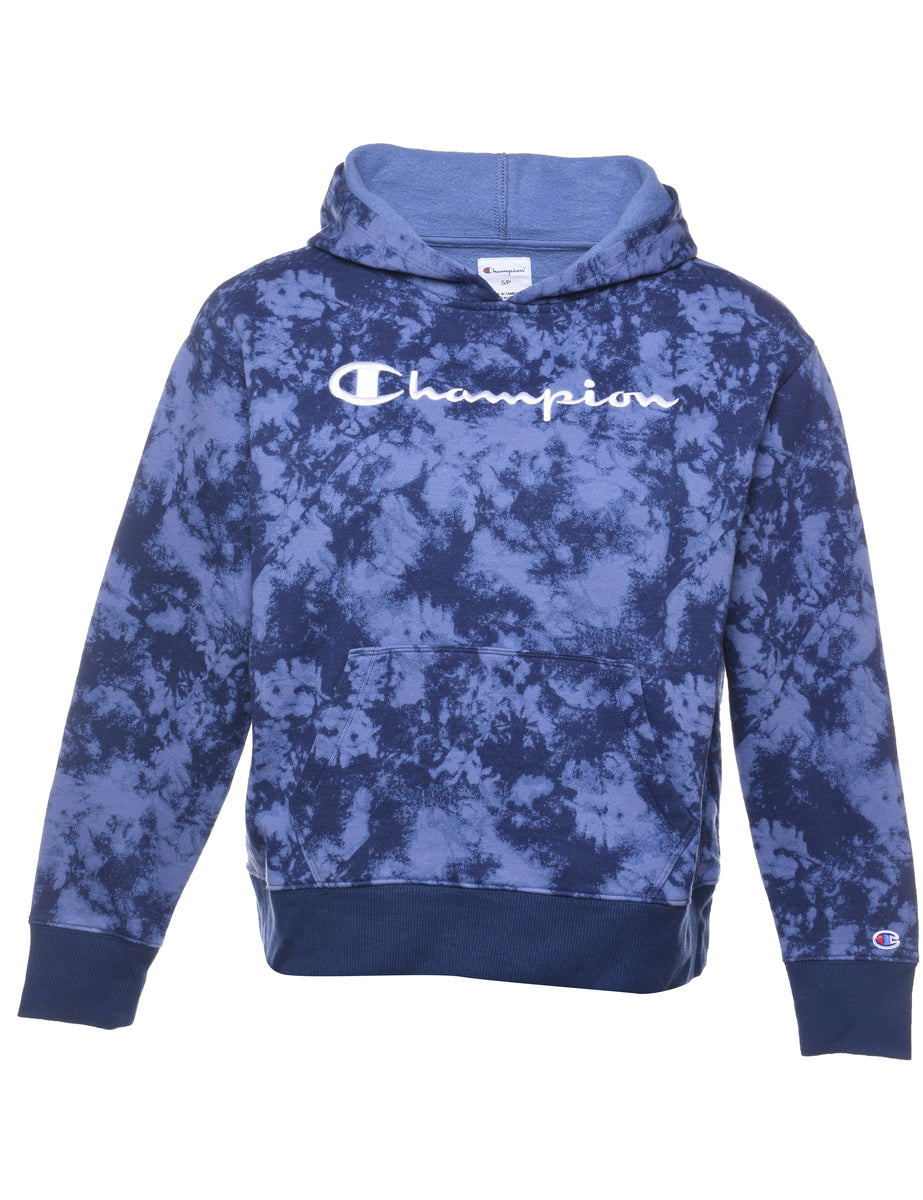 Champion Embroidered Tie Dye Sweatshirt S