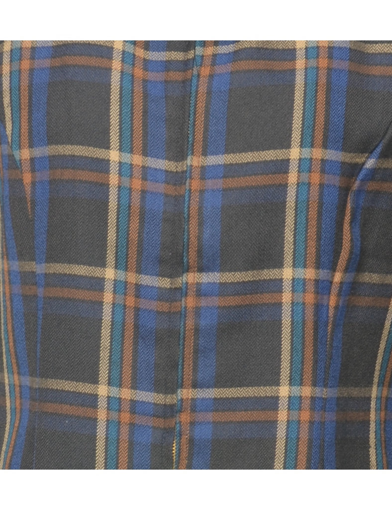 Checked Jacket - L