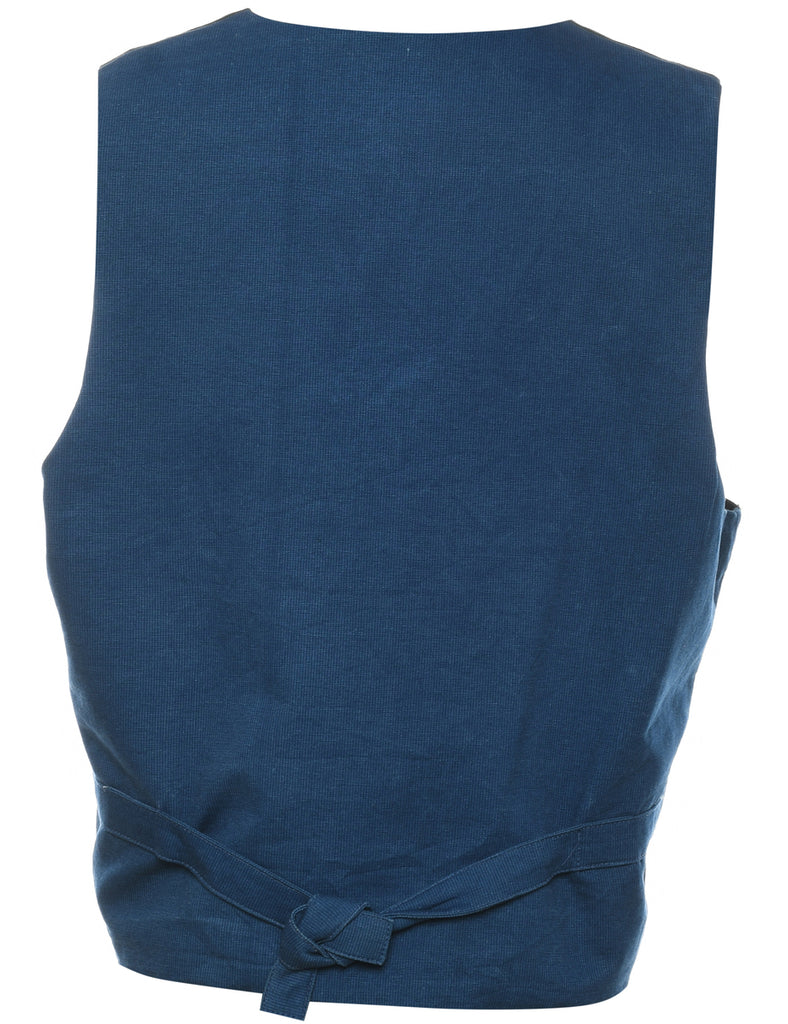 Checked Waistcoat - L