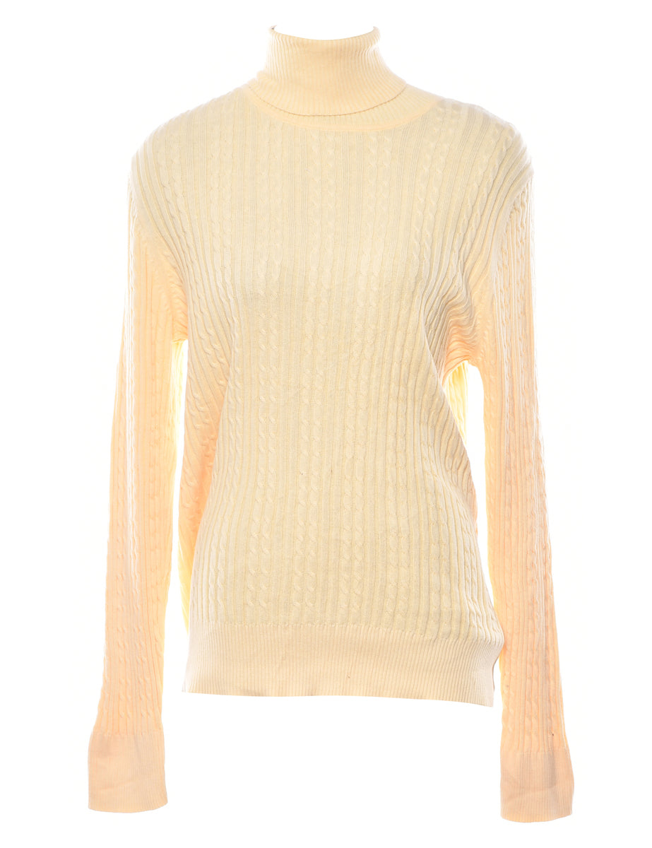 Pale yellow deals turtleneck
