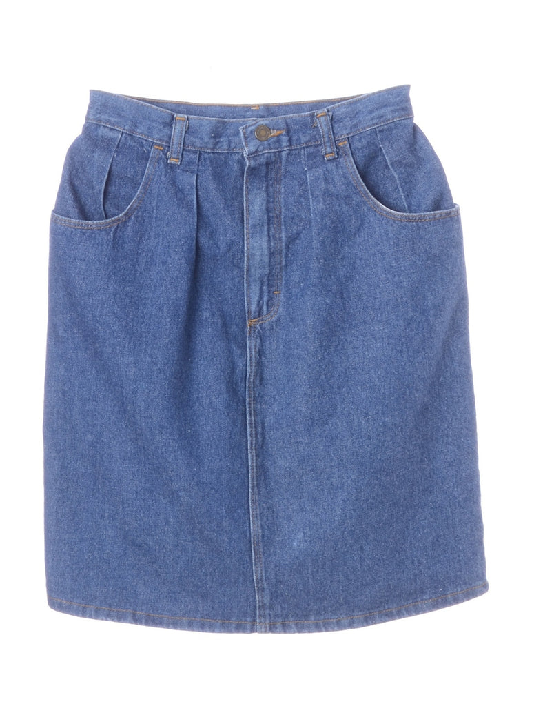 Denim Midi Skirt - Skirts - Beyond Retro