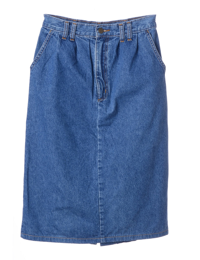 Denim Midi Skirt - Skirts - Beyond Retro