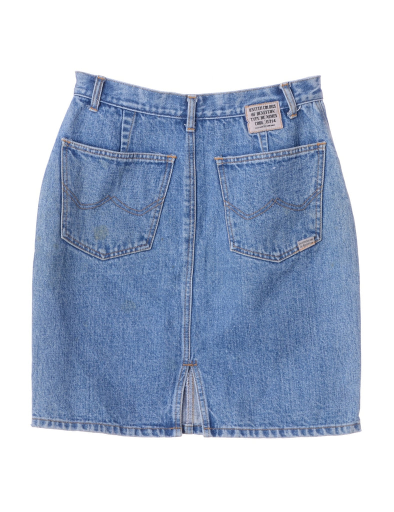 Denim Midi Skirt - Skirts - Beyond Retro