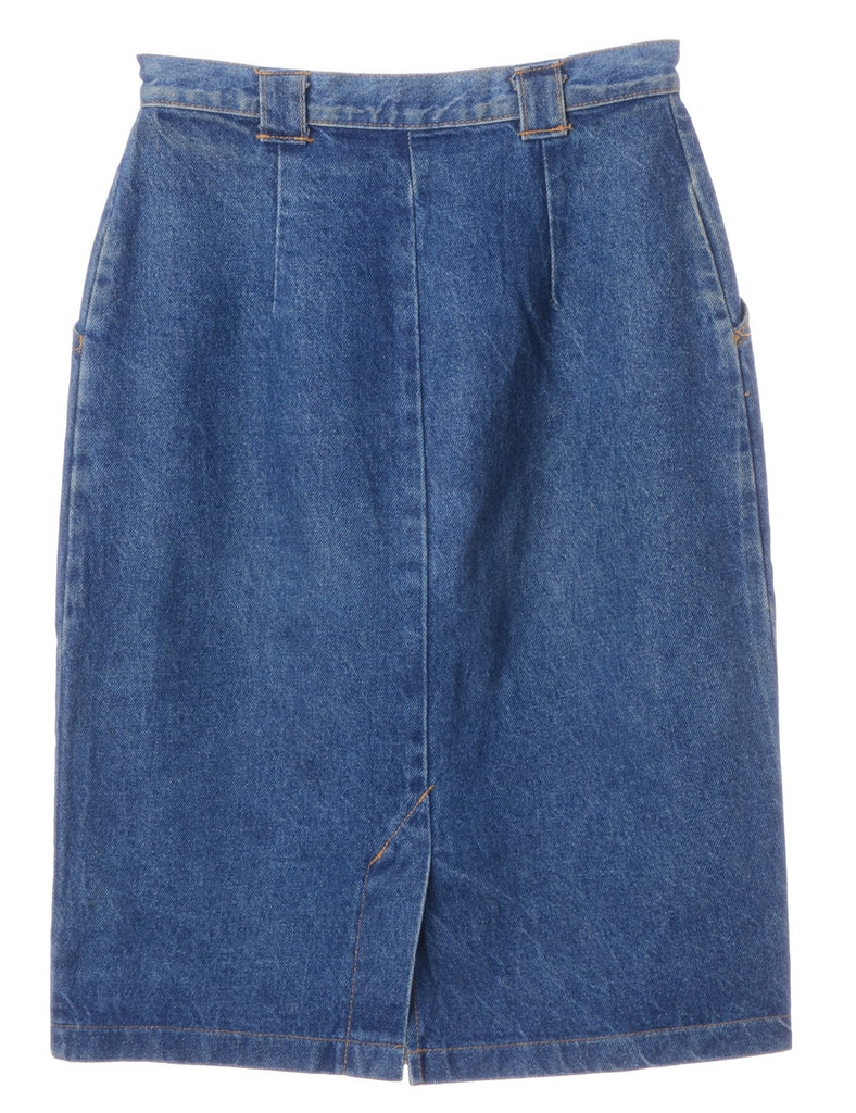 Denim Midi Skirt - Skirts - Beyond Retro