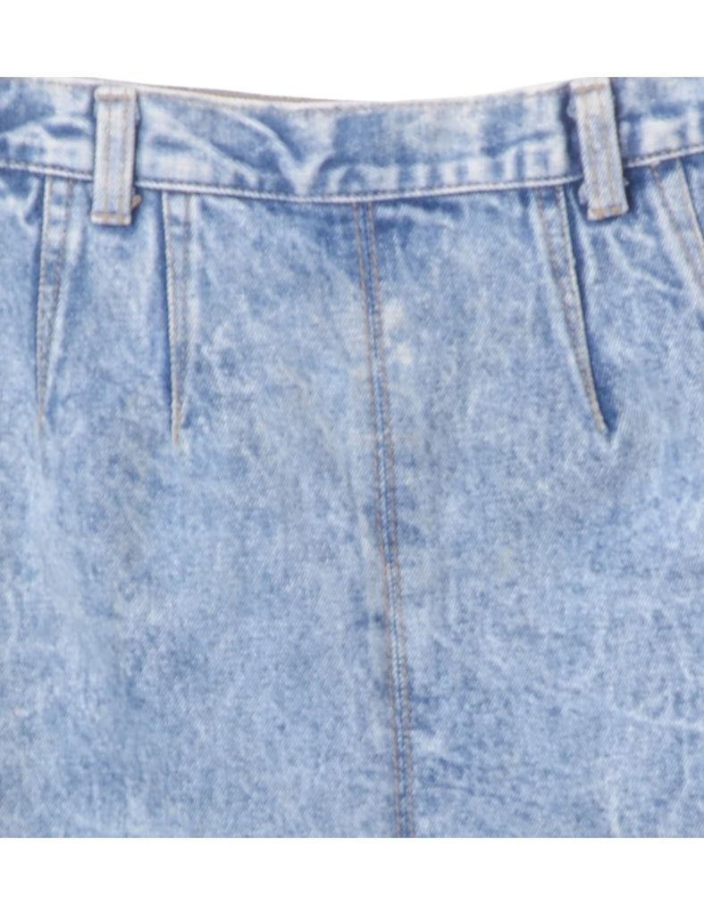 Denim Midi Skirt - Skirts - Beyond Retro