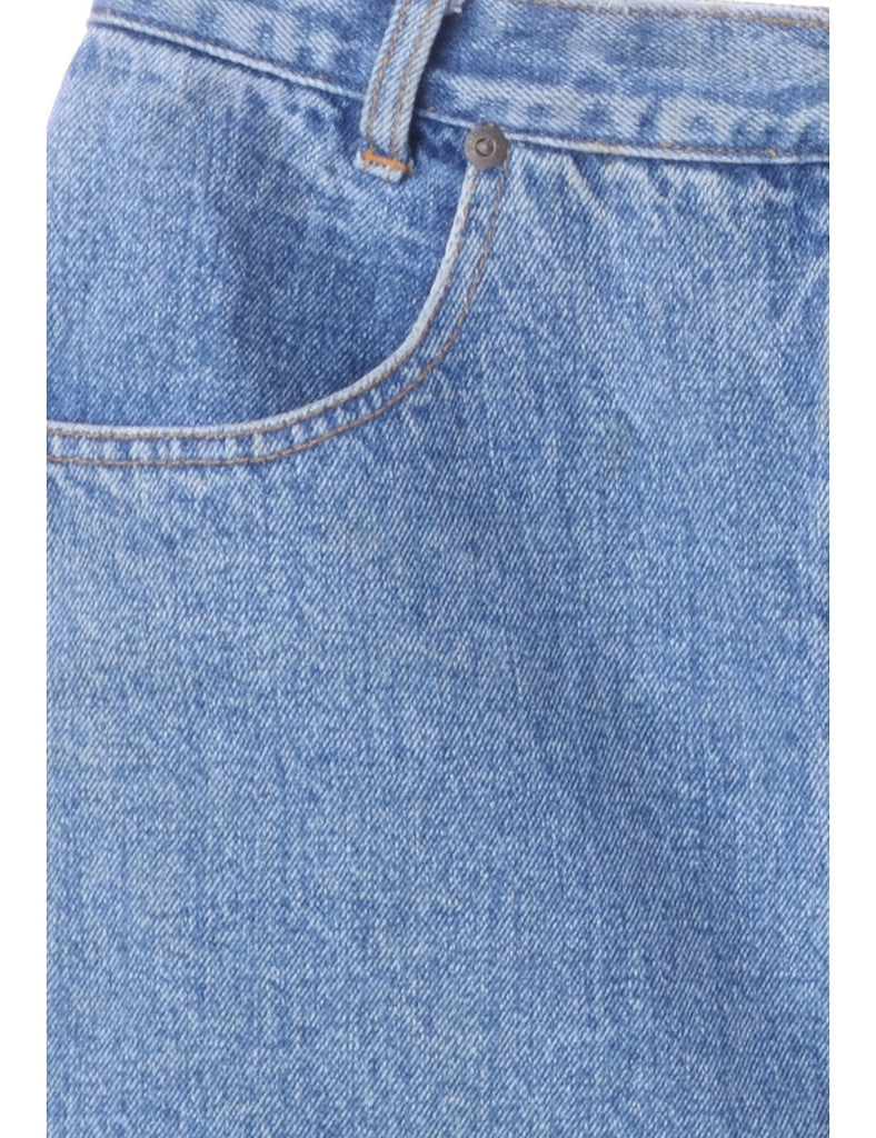 Denim Midi Skirt - Skirts - Beyond Retro