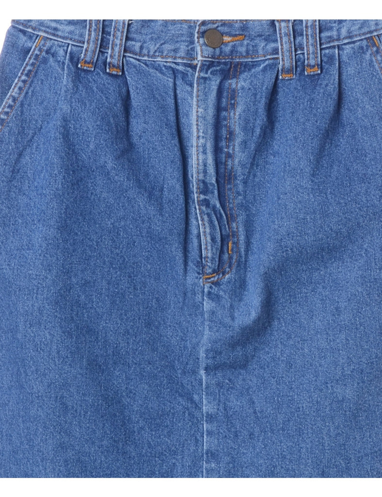 Denim Midi Skirt - Skirts - Beyond Retro