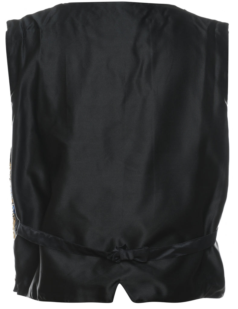 Floral Pattern Waistcoat - L