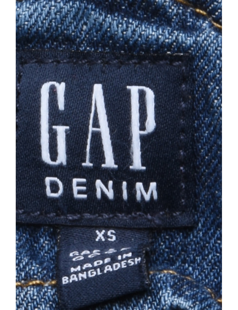 Gap Pinafore Cropped Dungarees - W32 L5
