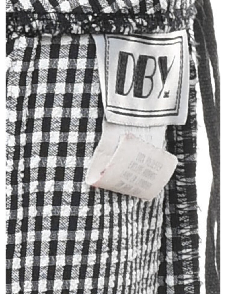 Gingham Dress - M