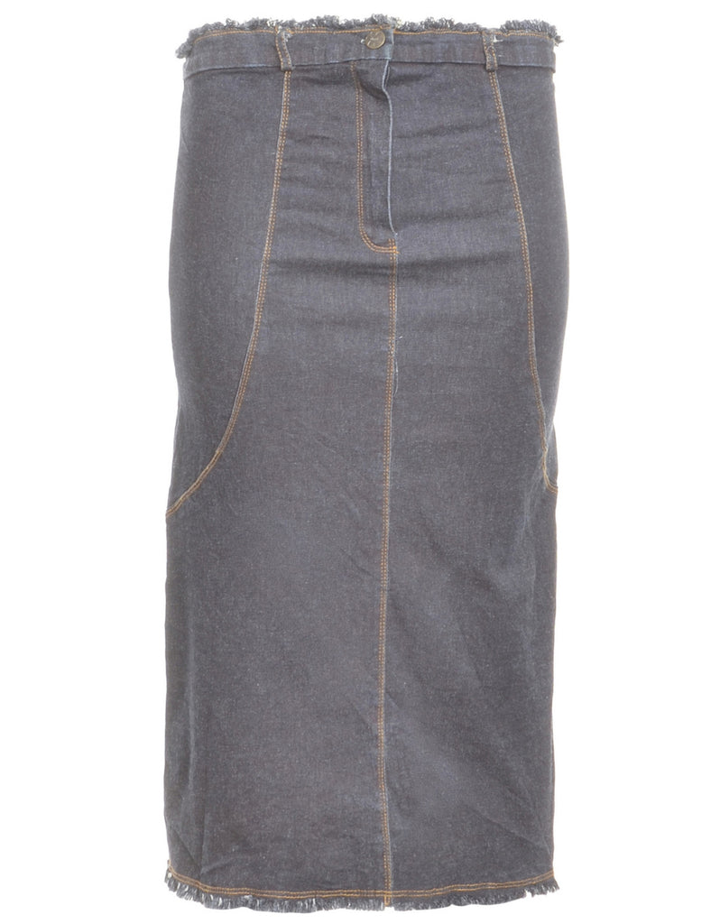 Beyond Retro Label Indigo Denim Skirt