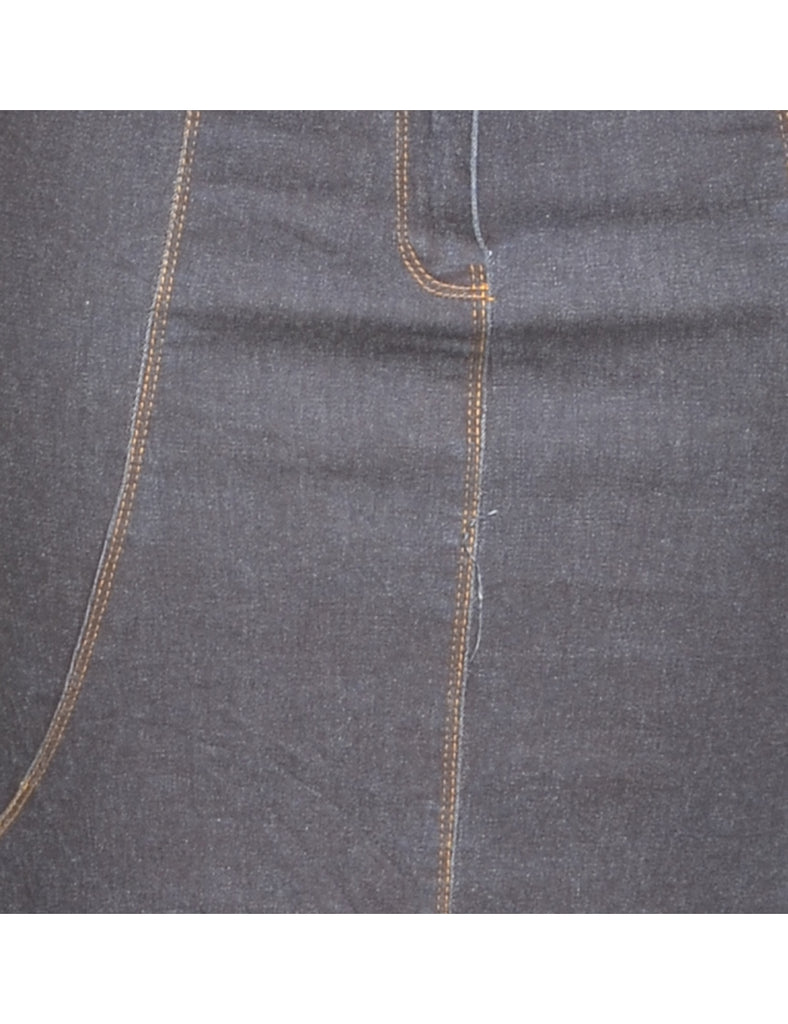 Beyond Retro Label Indigo Denim Skirt