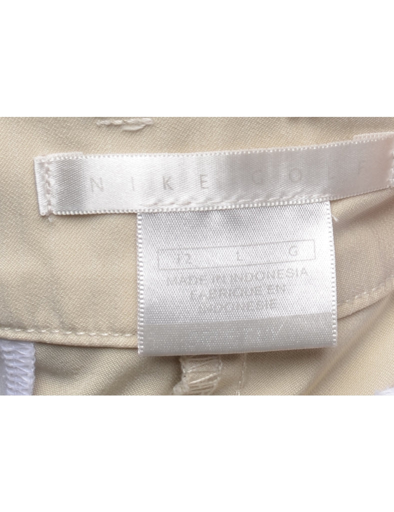 Knee Length Plain Shorts - W34 L10