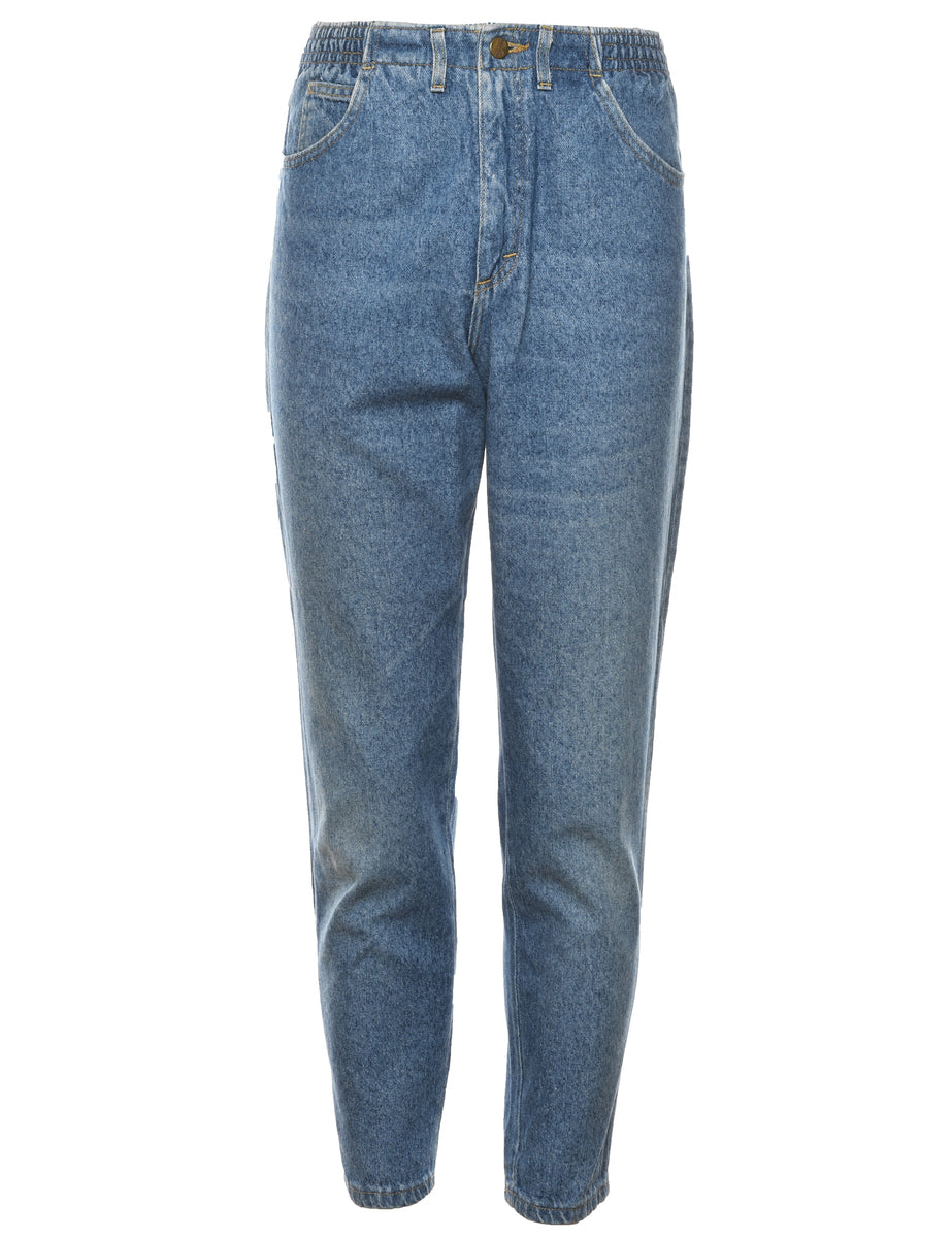 Ll bean blue deals jean sweater