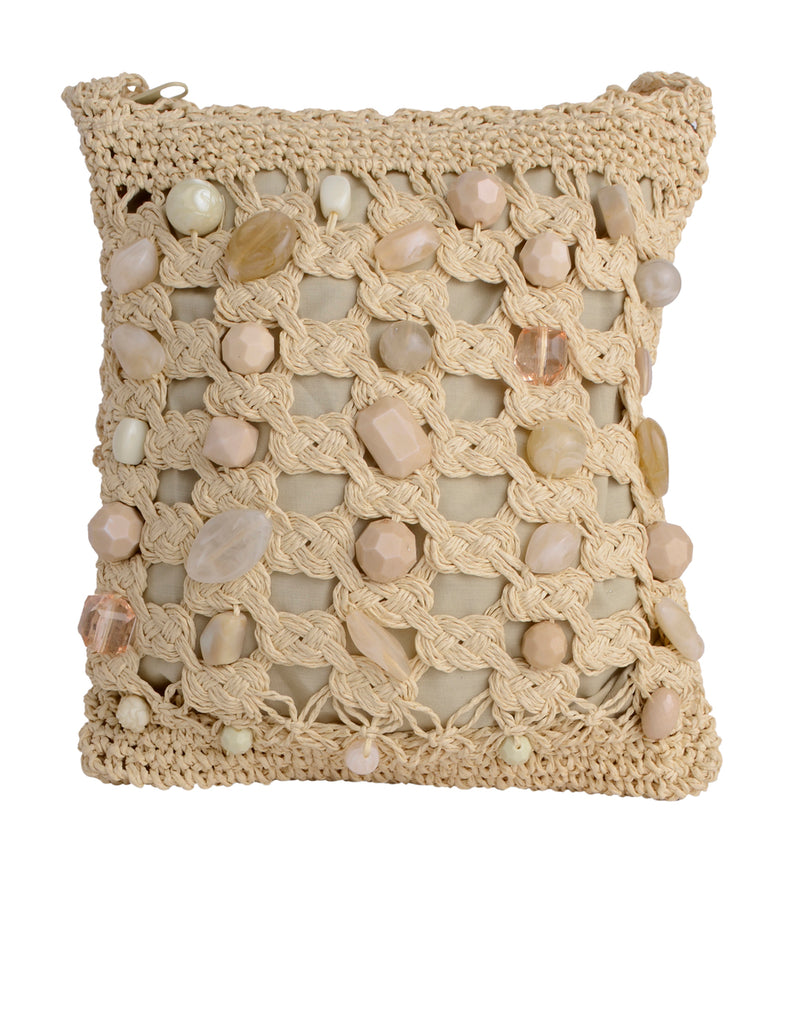 Beyond Retro Label Light Brown Shoulder Bag