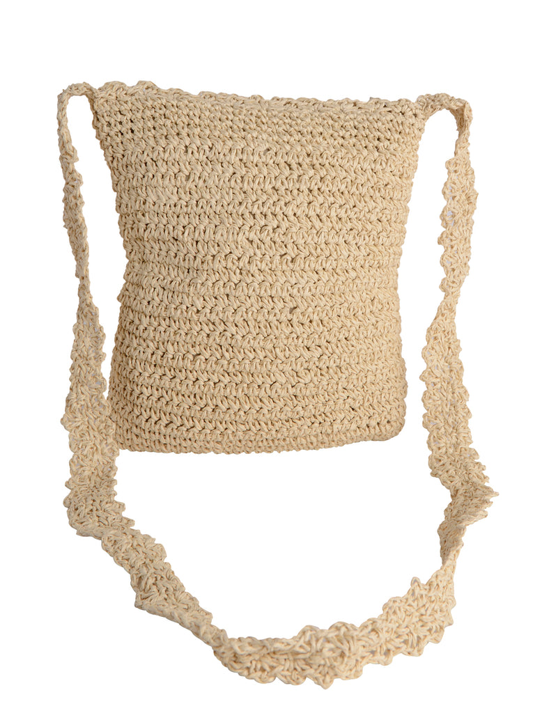 Beyond Retro Label Light Brown Shoulder Bag