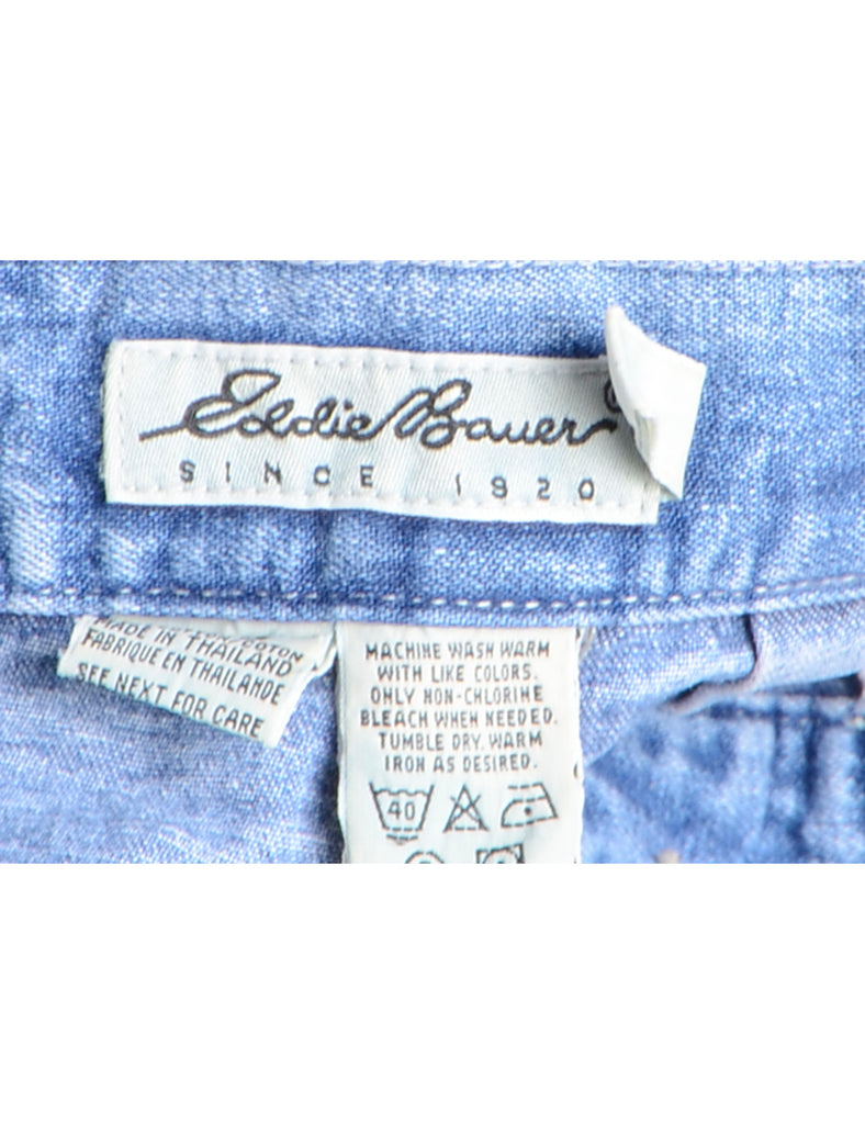 Beyond Retro Label Pencil Shape Denim Skirt