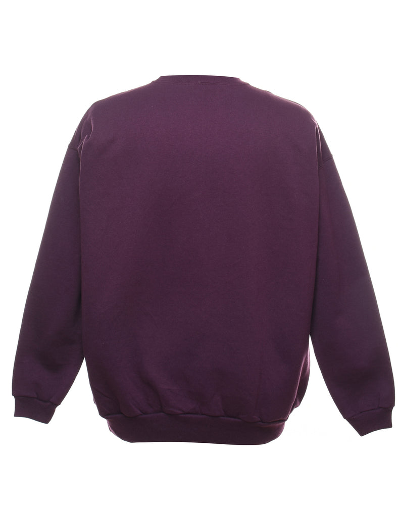 Plum Plain Sweatshirt - XL