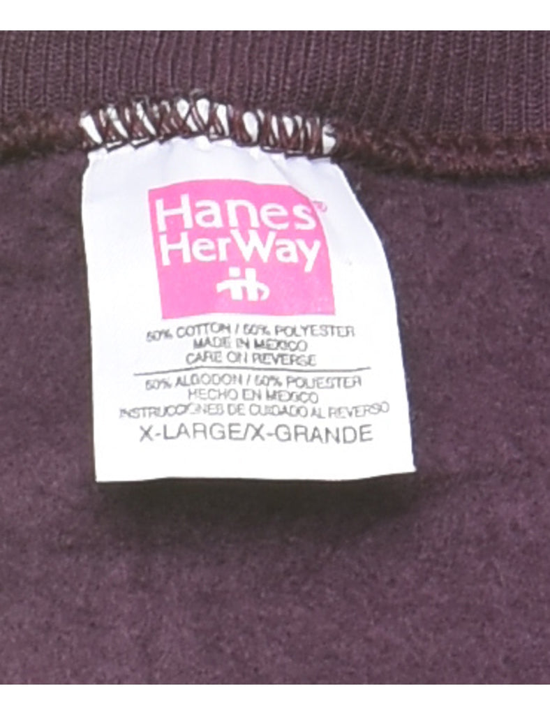 Plum Plain Sweatshirt - XL