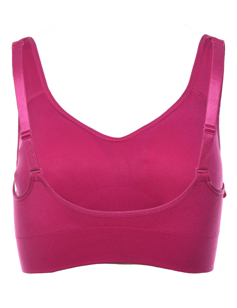 Puma Magenta Sports Bra - M