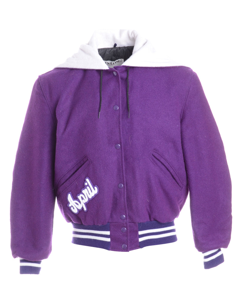 Beyond Retro Label Purple Team Jacket