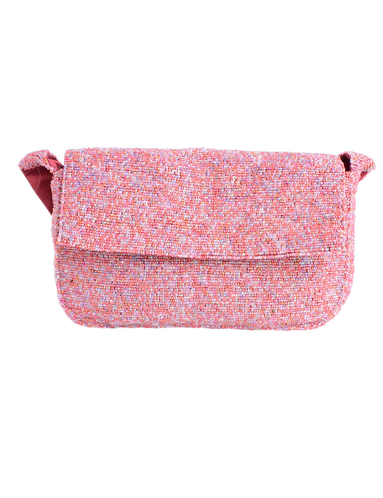 Beyond Retro Label Shiny Shoulder Bag