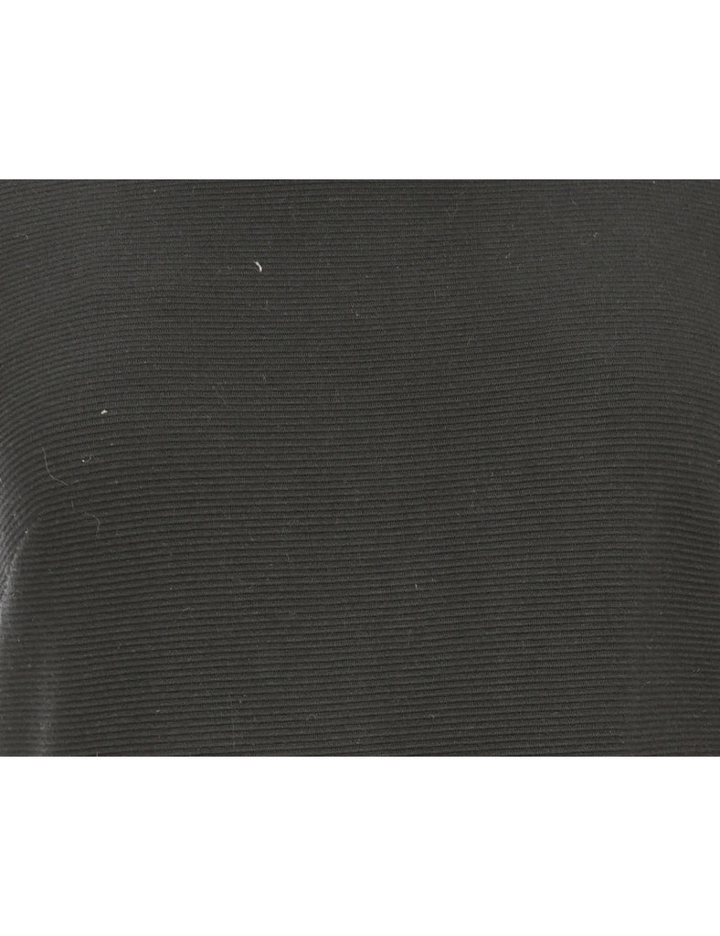 Sleeveless Black Dress - M