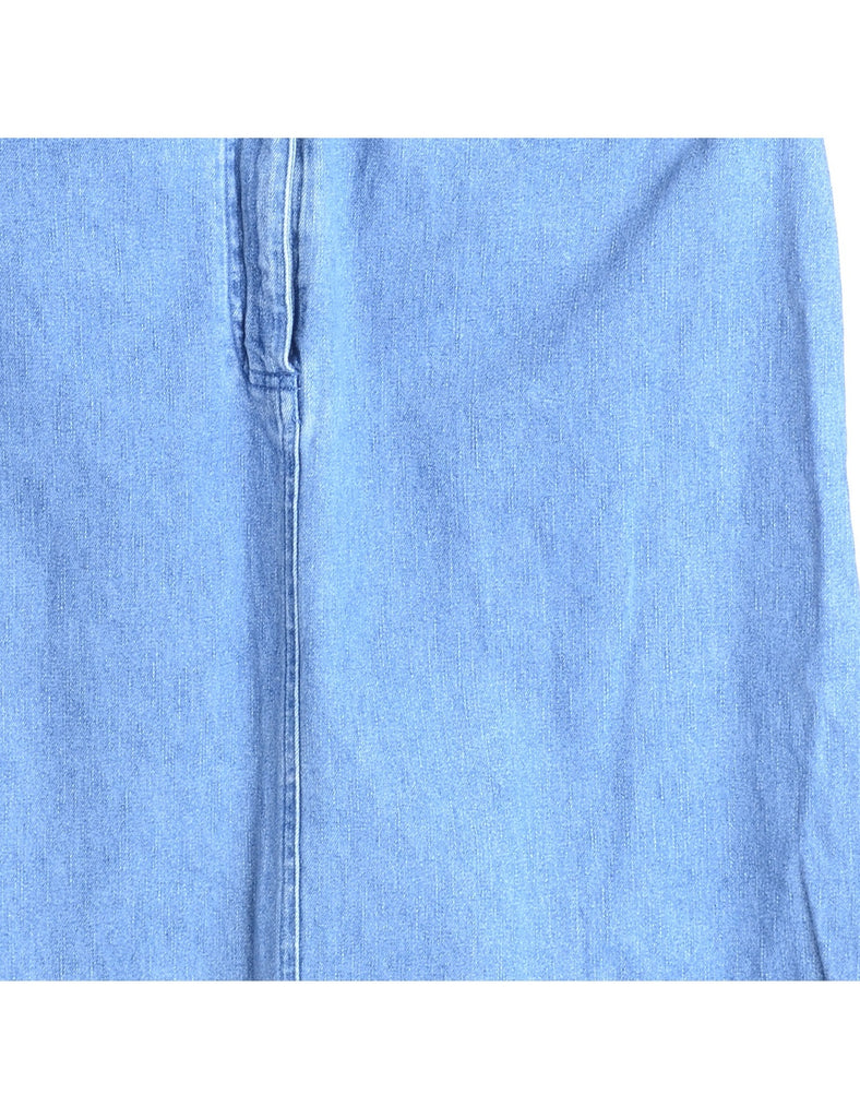 Beyond Retro Label Stone Wash Denim Skirt