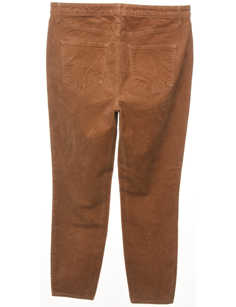 Talbots Brown Corduroy Trousers - W35 L27