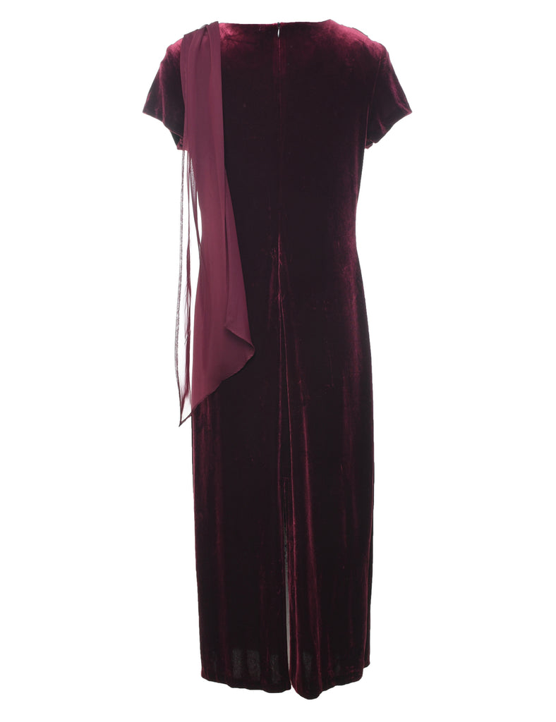 Velvet Winter Dress - S